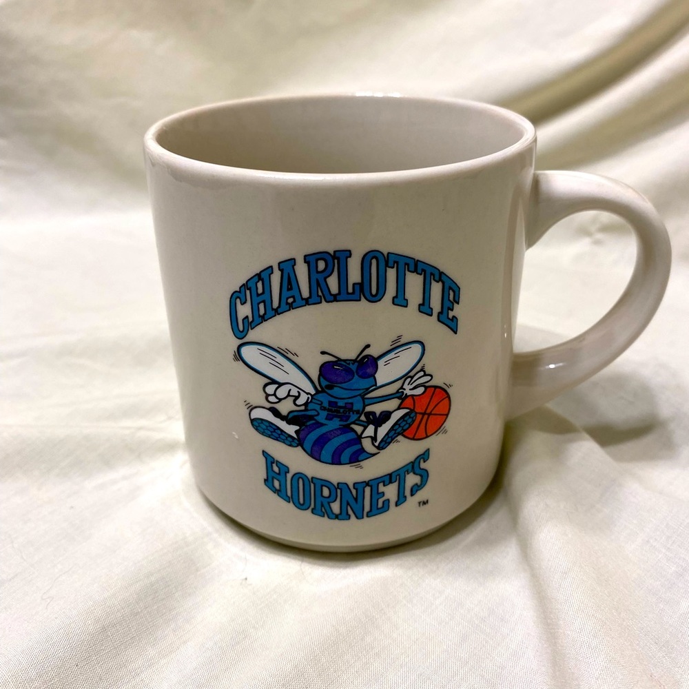 Vintage Charlotte Hornets Coffee Mug